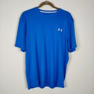 Under armour blue athletic short sleeve tee shirt